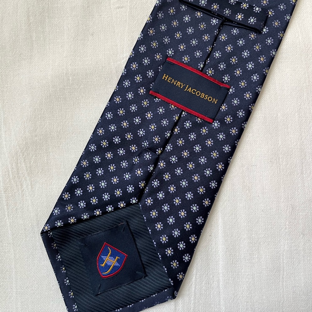 Henry Jacobson silk necktie